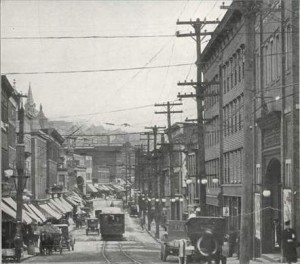 A View of downtown and the trolley The_Brown_Bulletin_V3_No11_May_1922.pdf